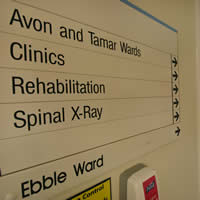 Image of nursing/therapy. 