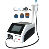 portable crystal fractional rf radio frequency  beauty skin rejuvenation machine