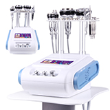 unoisetion+sexutpolar rf vacuum+bipolar +quadrupole +dermabrasion+spray+photon