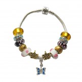 Pandora DIY Bracelet Colorful With Beads And Charms