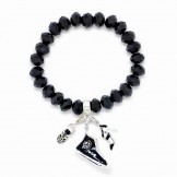 Thomas Sabo Bracelet Black With Trinkets